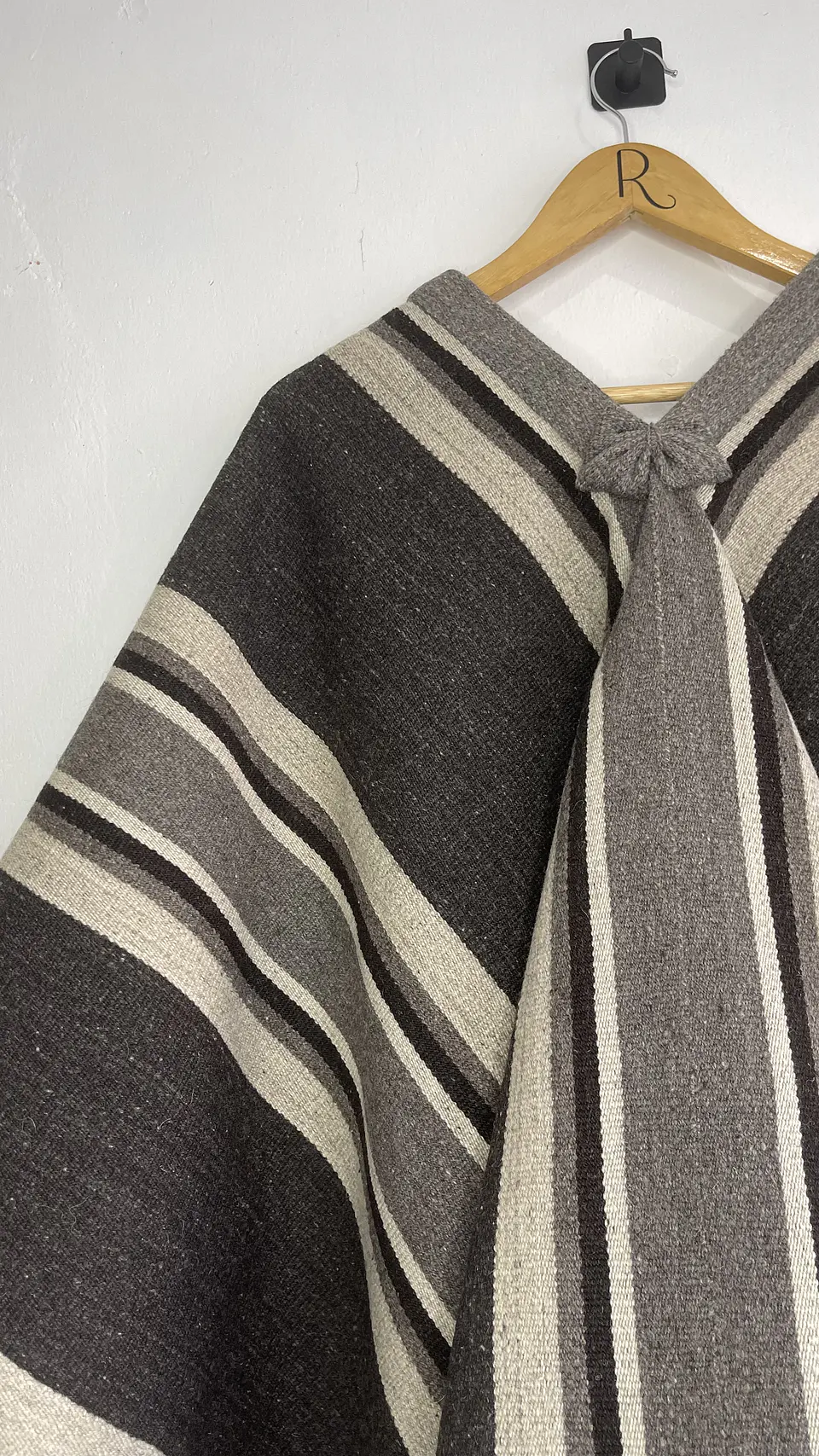 Poncho extra fino oveja con huincha 4
