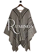 Poncho extra fino flecos  - Miniatura 1