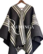 Poncho extra fino flecos - Miniatura 2