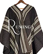 Poncho extra fino oveja flecos - Miniatura 1