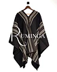 Poncho extra fino oveja flecos - Miniatura 2