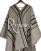 Poncho extra fino flecos oveja  - Miniatura 2