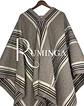 Poncho extra fino lana oveja con huincha  - Miniatura 2