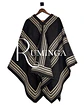 Poncho extra fino lana oveja con huincha  - Miniatura 1