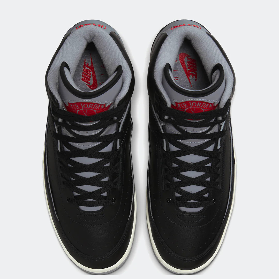 AIR JORDAN 2 RETRO BLACK CEMENT 4