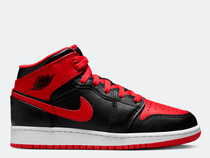 JORDAN 1 MID ALTERNATE BRED - NIÑOS