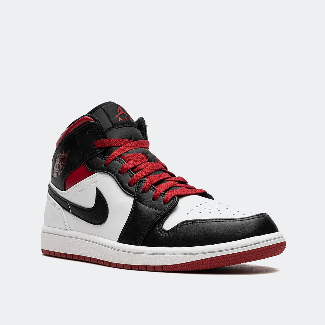 JORDAN 1 MID GYM RED BLACK TOE 2