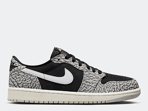 AIR JORDAN 1 RETRO LOW OG BLACK CEMENT