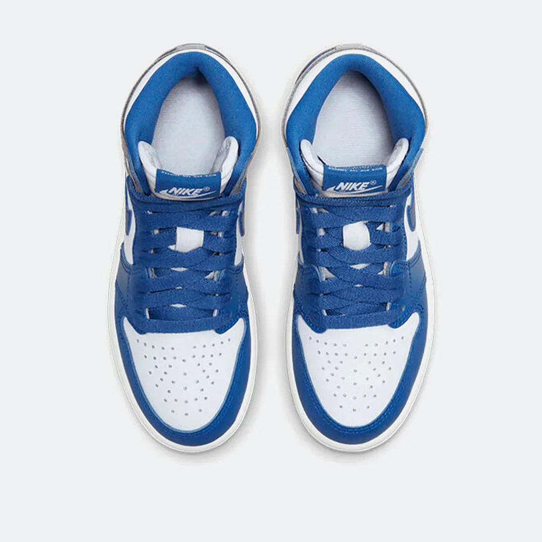 JORDAN 1 RETRO HIGH OG TRUE BLUE - NIÑOS 4