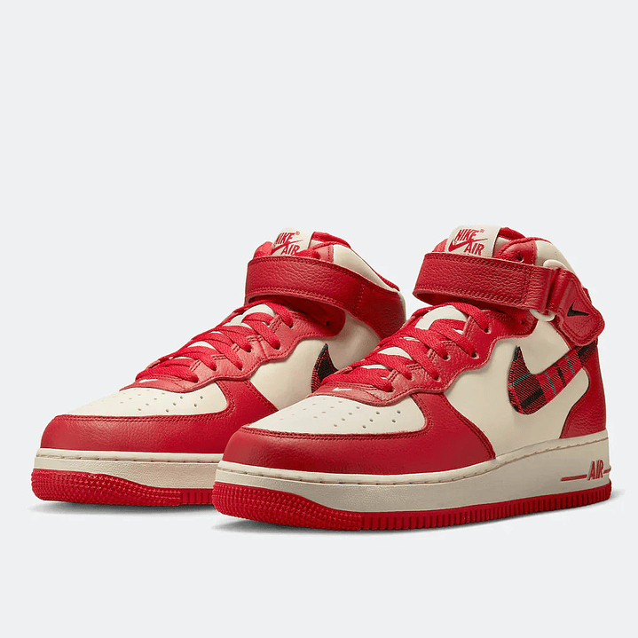 NIKE AIR FORCE 1 MID PLAID 2