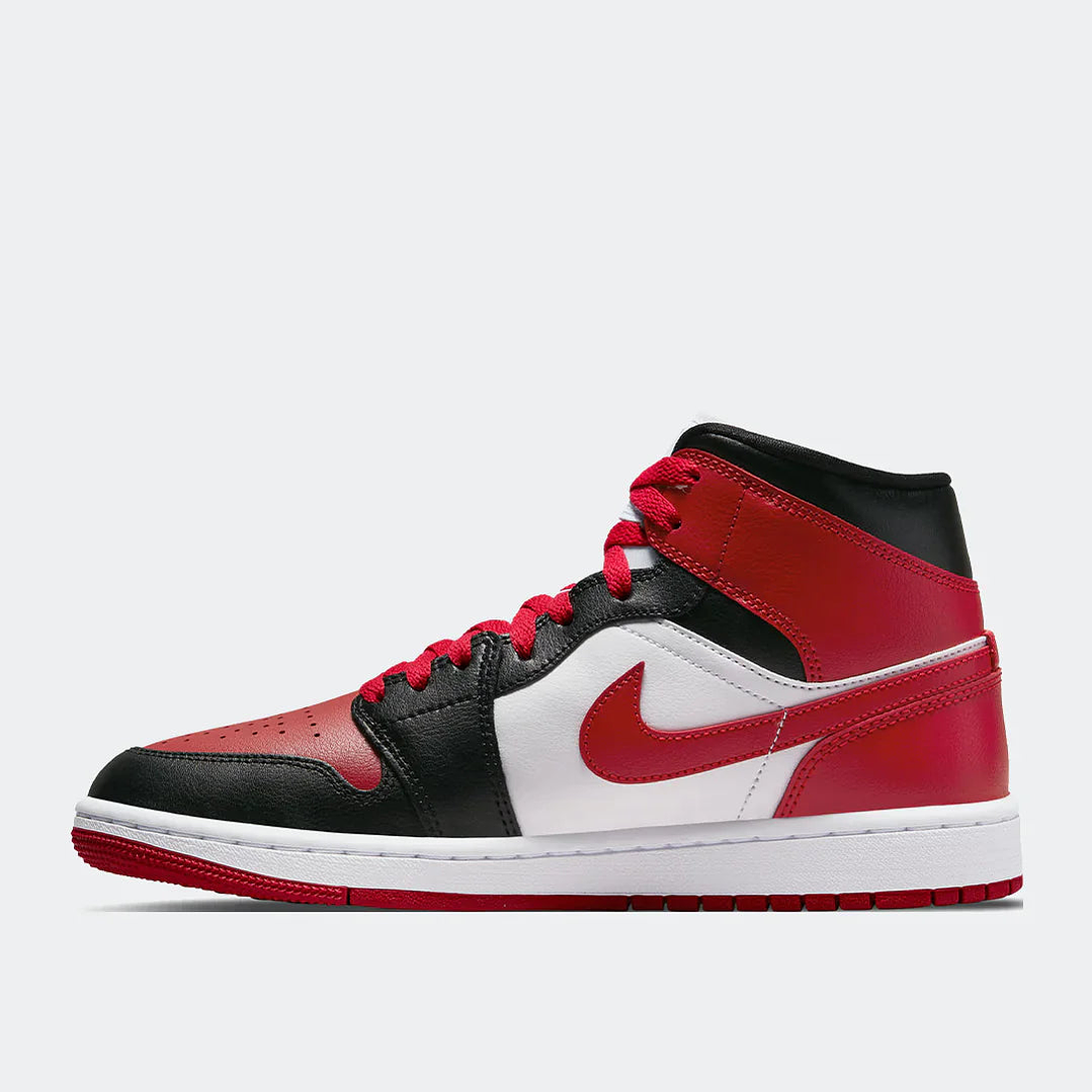 JORDAN 1 MID ALTERNATE BRED TOE - MUJER 3