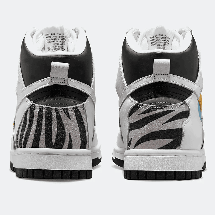 NIKE DUNK HIGH SEE-THRU REVERSE PANDA - MUJER 6