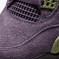 JORDAN 4 RETRO CANYON PURPLE- MUJER - Miniatura 5