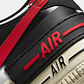 NIKE AIR FORCE 1 SHADOW BLACK/UNIVERSITY RED - MUJER - Miniatura 3