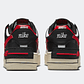 NIKE AIR FORCE 1 SHADOW BLACK/UNIVERSITY RED - MUJER - Miniatura 6