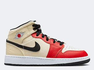 AIR JORDAN 1 MID  DUNK CONTEST(GS) - NIÑOS