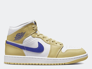 JORDAN 1 RETRO MID LEMON WASH - MUJER