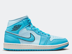 JORDAN 1 MID SE ICE BLUE - MUJER