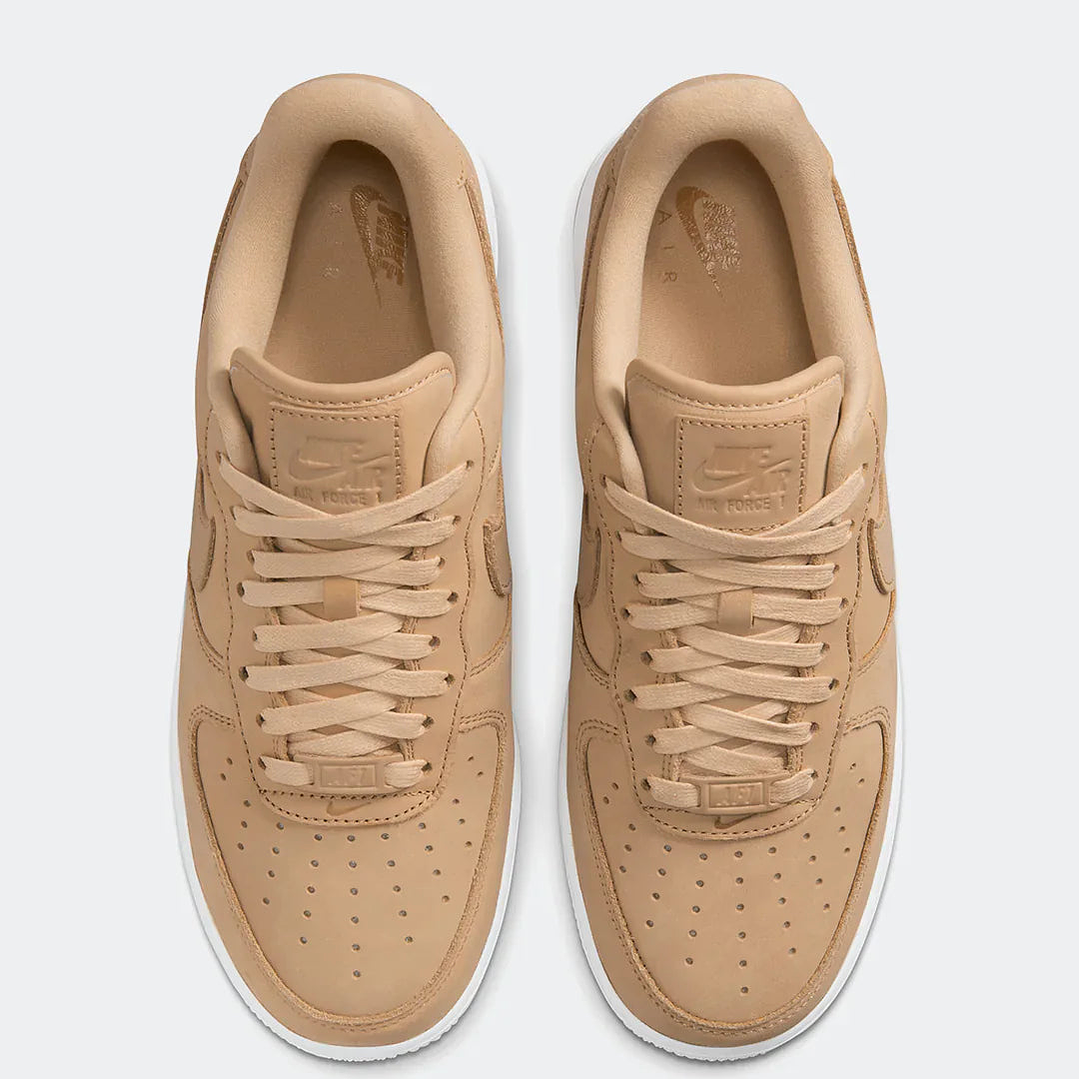 NIKE AIR FORCE 1 LOW PREMIUM VACHETTA TAN - MUJER 3