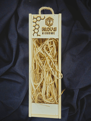 Caixa de Madeira c/ Janela (1 garrafa)