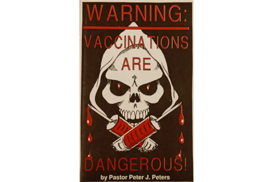 Warning: Vaccinations are Dangerous by Pastor Peter J. Peters