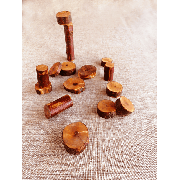 Construcción troncos 