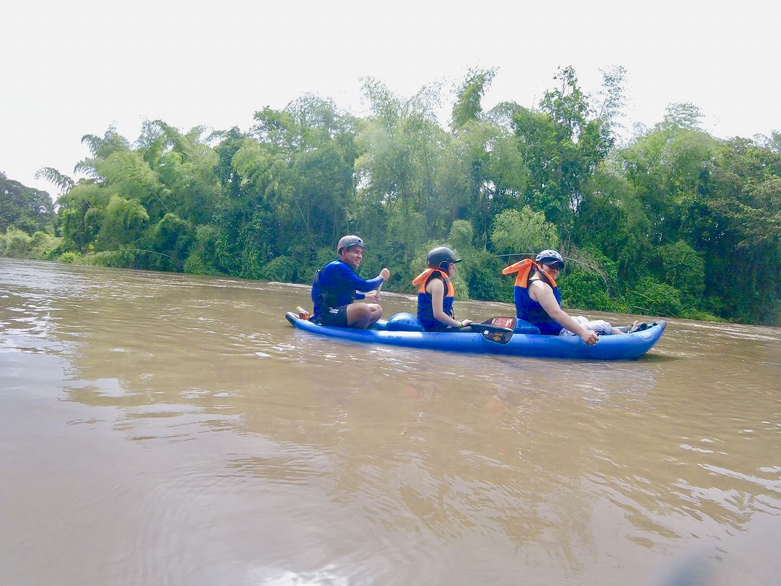 Kayaking on the La Vieja River
