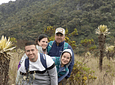 Trekking in the Páramo de Chilí