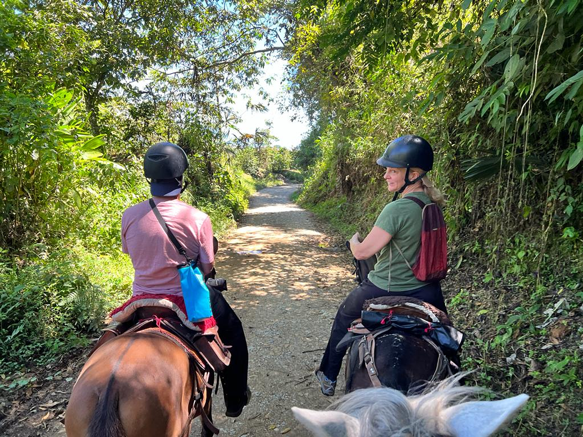 Ecological Horseback Riding in the Corregimiento of La India de Filandia