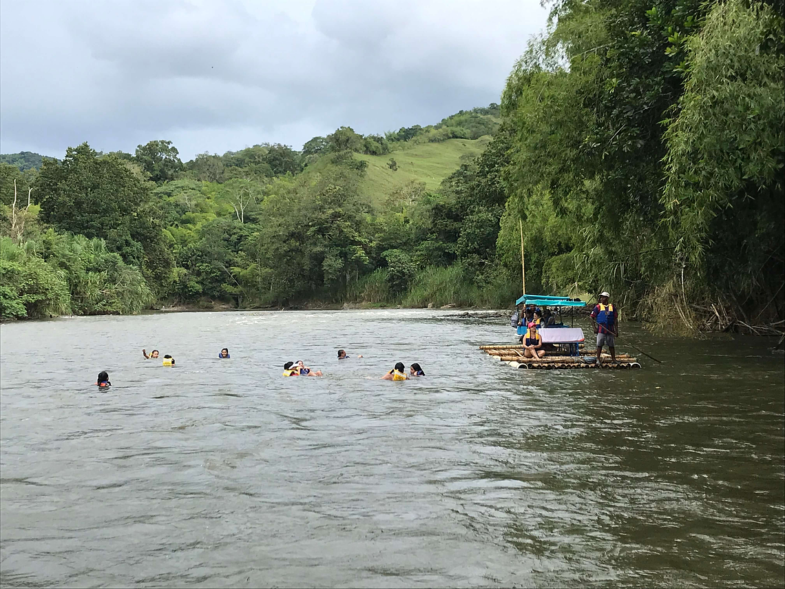 Balsaje on the La Vieja River