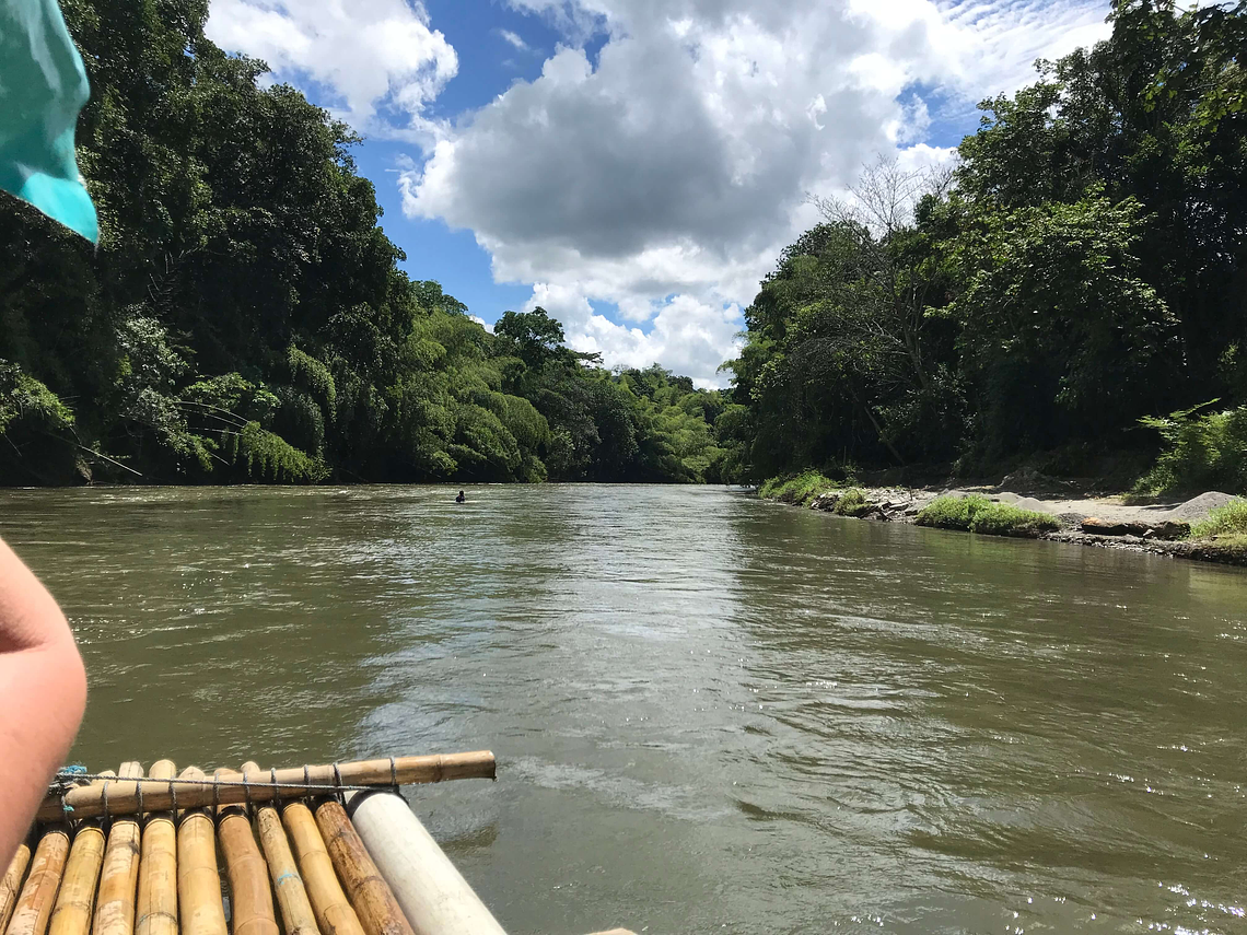 Balsaje on the La Vieja River