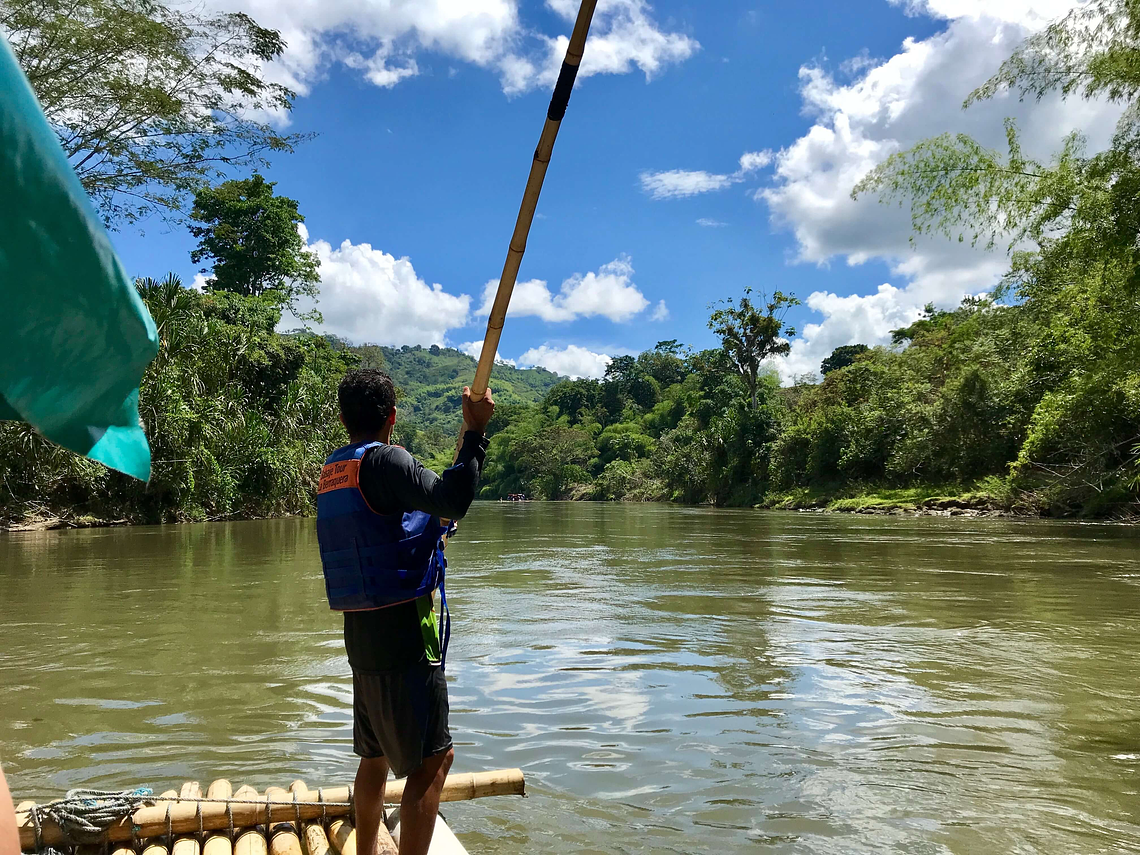 Balsaje on the La Vieja River