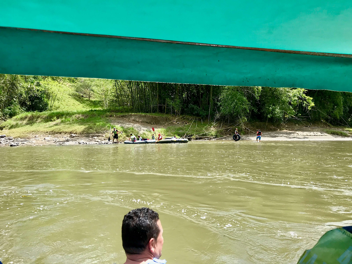 Balsaje on the La Vieja River