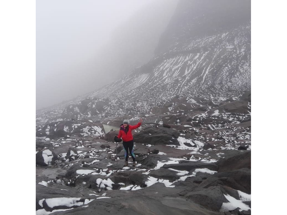 Caminata por el Nevado Santa Isabel (Poleka Kasue)