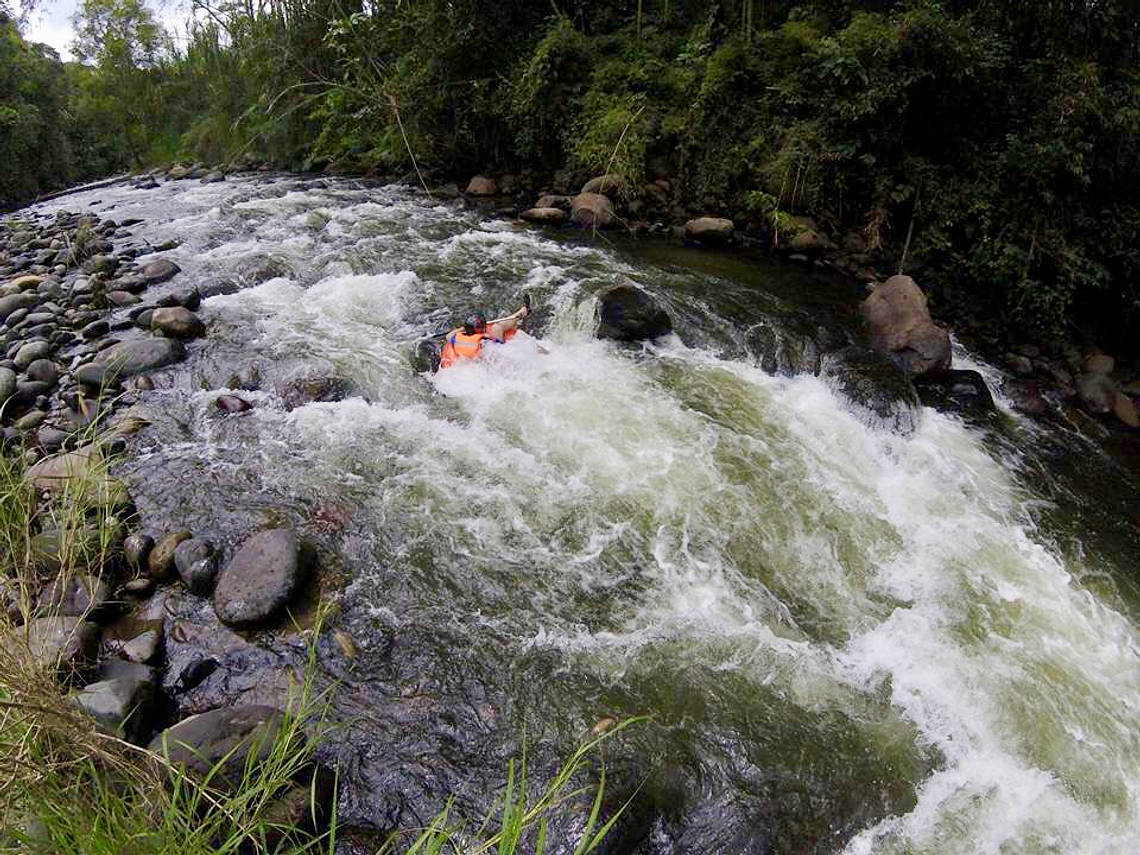 Rafting on the La Vieja River