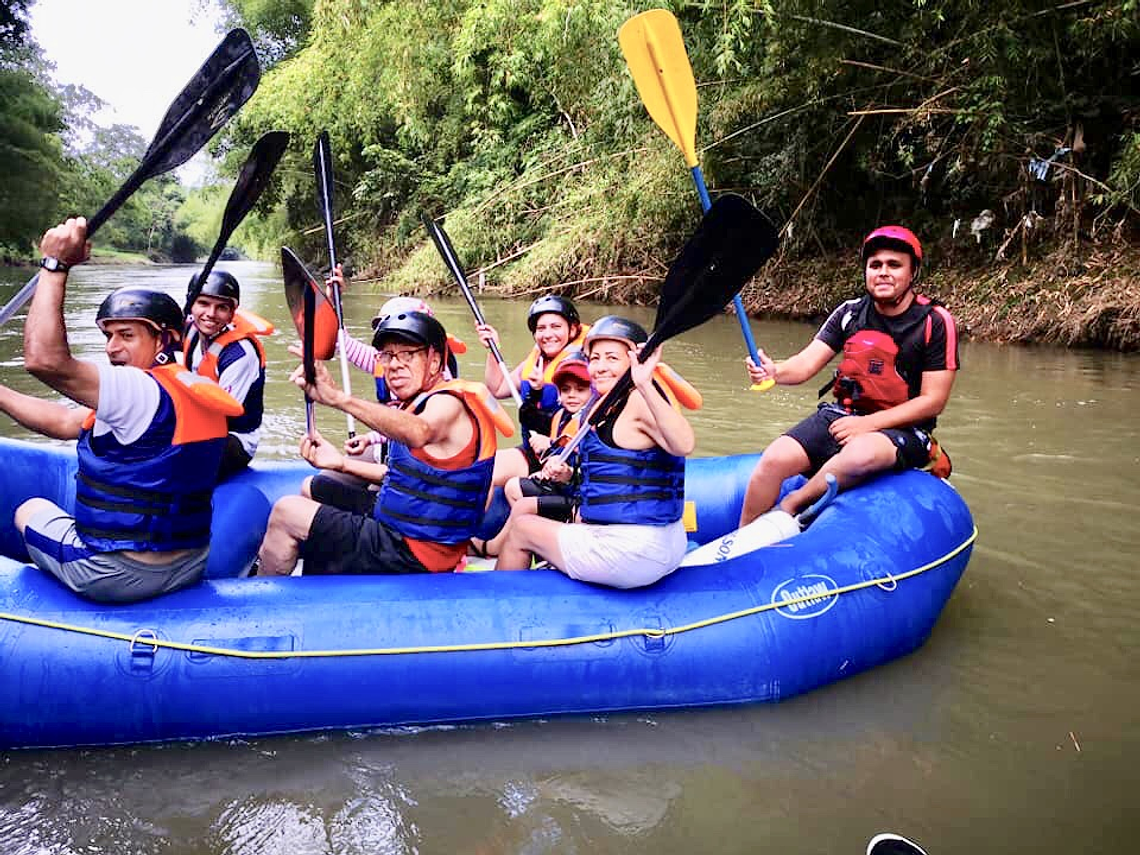 Rafting on the La Vieja River