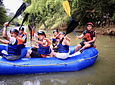 Rafting on the La Vieja River