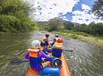 Rafting on the La Vieja River