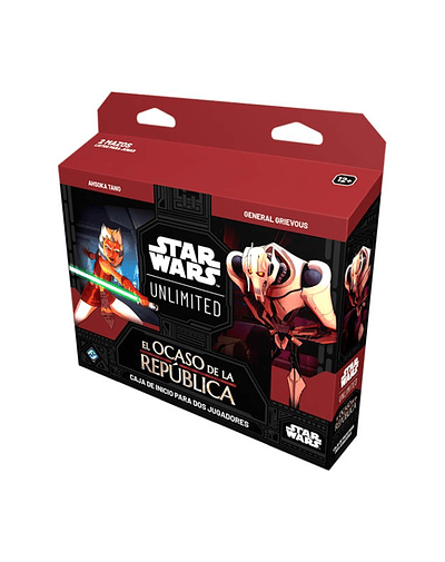 Star wars Shatterpoint Twilight of the Republic Starter Deck Español