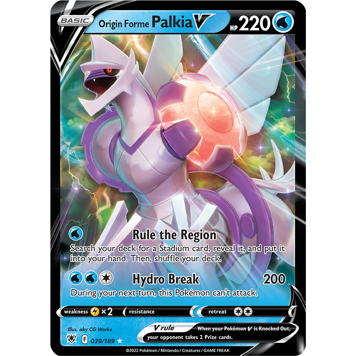 Origin Forme Palkia V 039/189