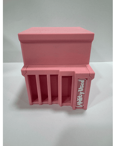 Deck Box doble magnético  - Rosa