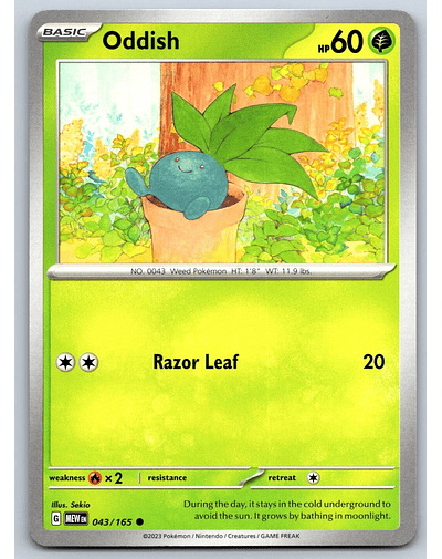 Oddish - 043/165