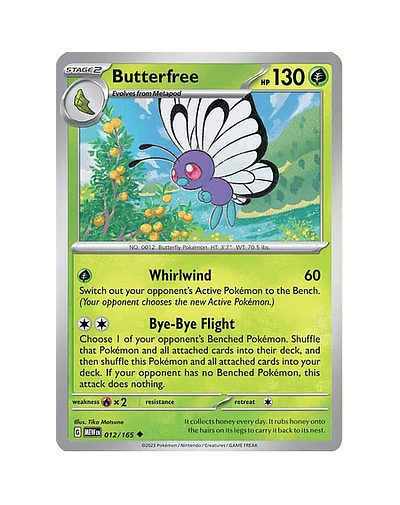 Butterfree - 012/165