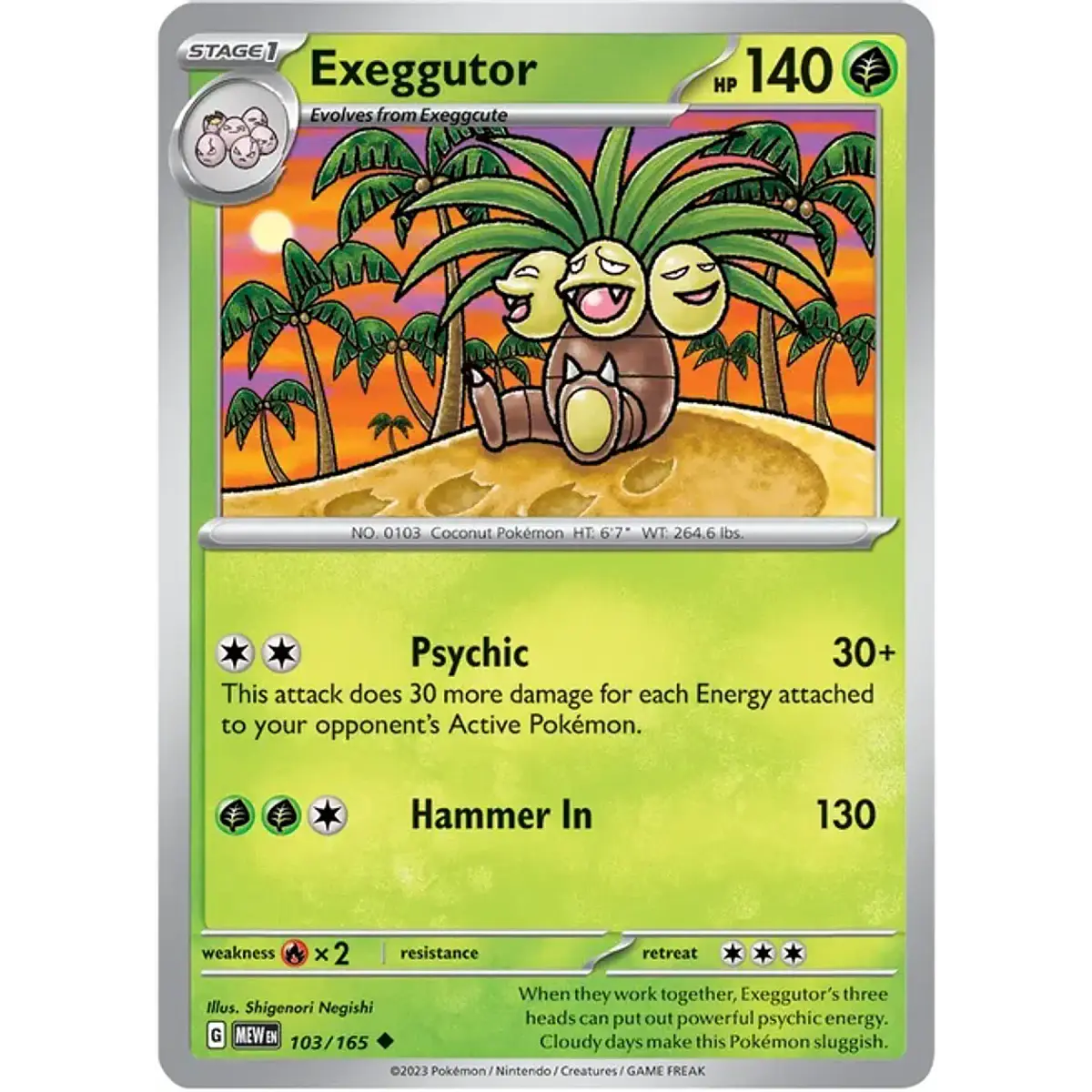 Exeggutor - 103/165
