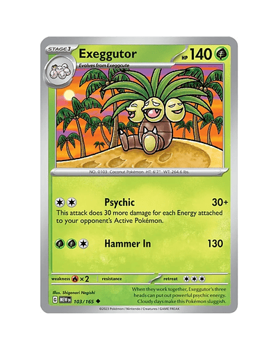 Exeggutor - 103/165 