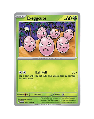 Exeggcute - 102/165 