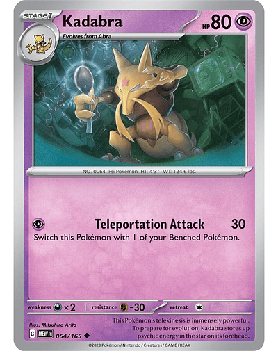 Kadabra 064/165