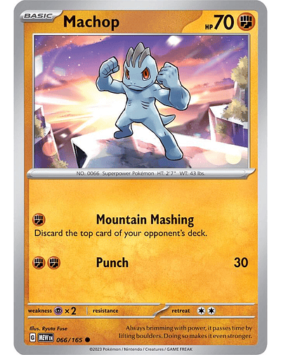 Machop 066/165