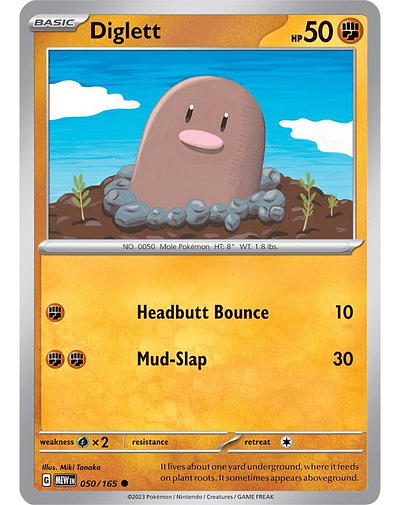 Diglett 050/165