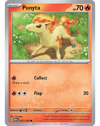 Ponyta 077/165